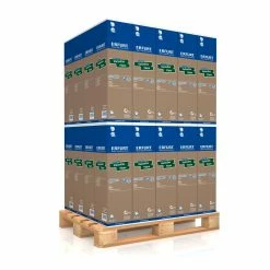 4 Rollen Erfurt Tapete Glattvlies Plano Superweiss 15 M²