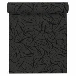 AS Création Vliestapete Retro 1320-62 Schwarz Metallic