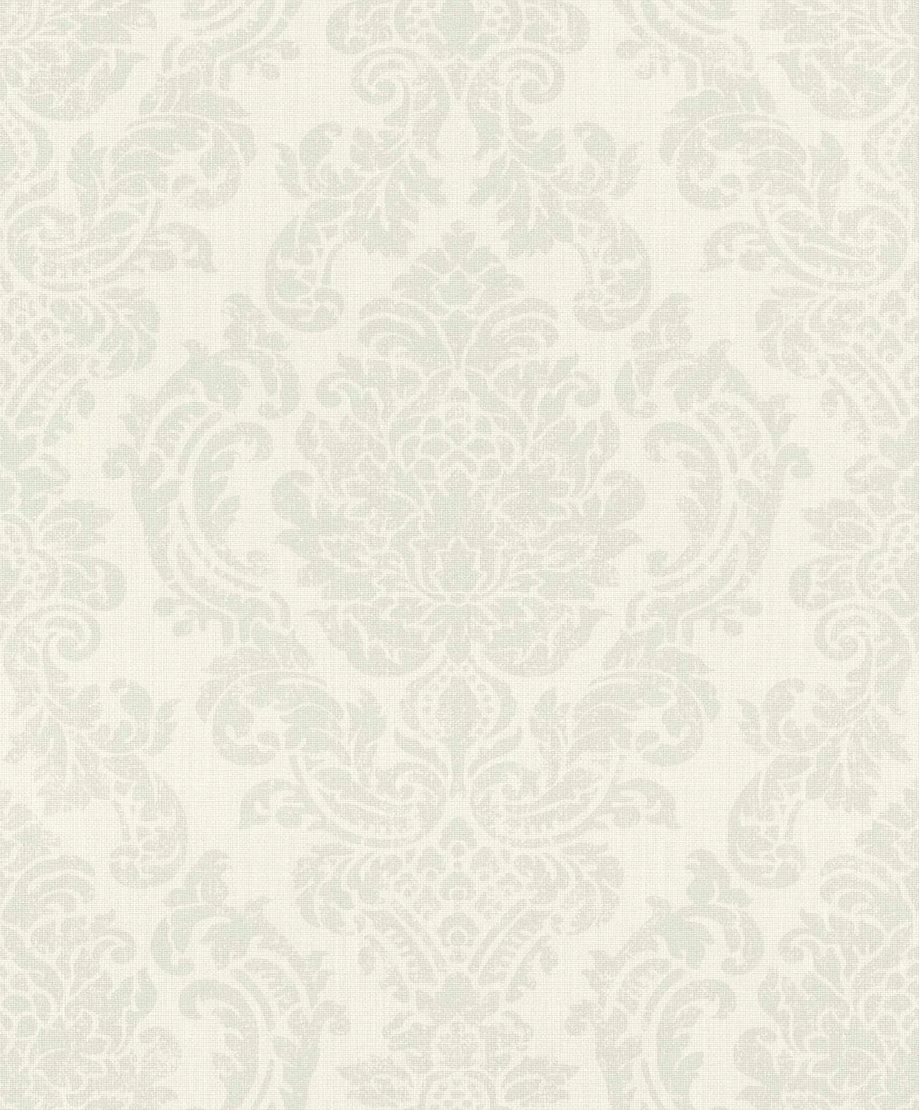 BARBARA Home Tapete Ornament Cremeweiß Grün 522730 3 BARBARA Home Tapete Ornament Cremeweiß Grün 522730