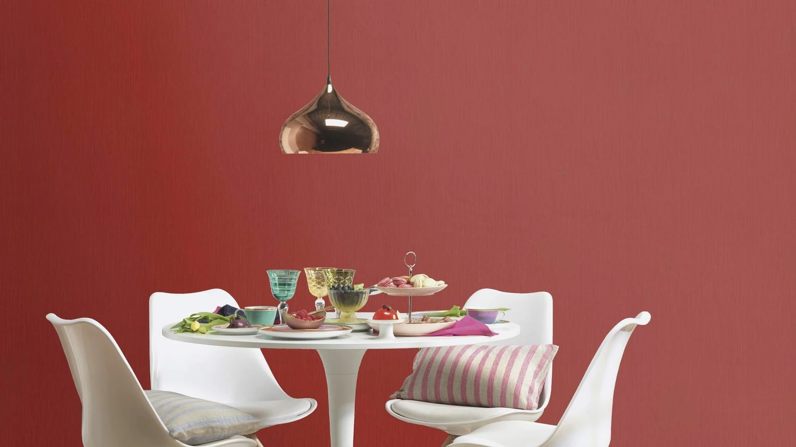 BARBARA Home Tapete Struktur-Design Rot 526462 4 BARBARA Home Tapete Struktur-Design Rot 526462 – Bild 2