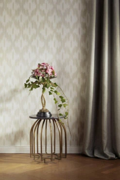 BARBARA Home Collection Schlaufenschal Beige 140x255cm -Orex Verkäufe Babara Schoeneberger Schlaufenschal Webstruktur 3