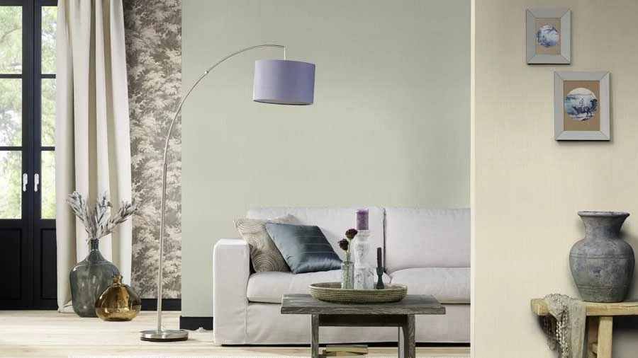 BARBARA Home Tapete Struktur Textil Beige-grau 527254 5 BARBARA Home Tapete Struktur Textil Beige-grau 527254 – Bild 3