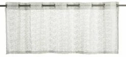 Bistrogardine Network Design Halbtransparent Weiß 196059
