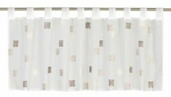 Bistrogardine Quadro Kariert Transparent Braun 180034