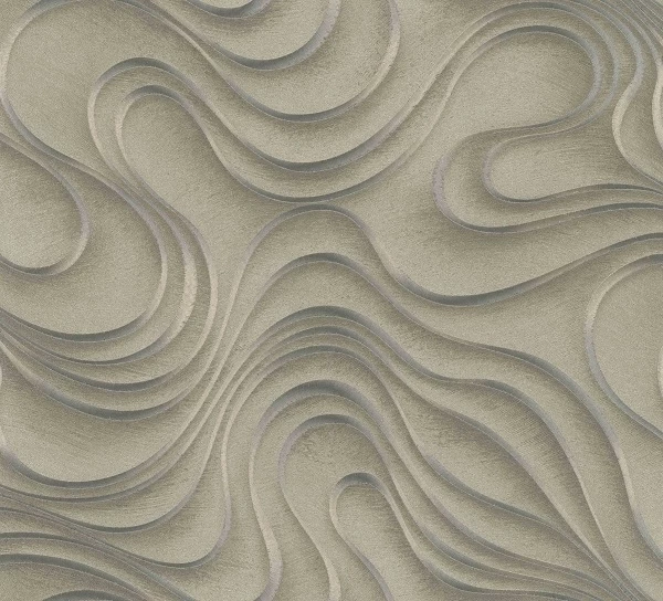Colani Tapete Evolution Marburg Wellen Gold 56322 3 Colani Tapete Evolution Marburg Wellen Gold 56322