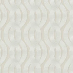 Colani Vliestapete Legend Welle Creme-grau Glanz 59802