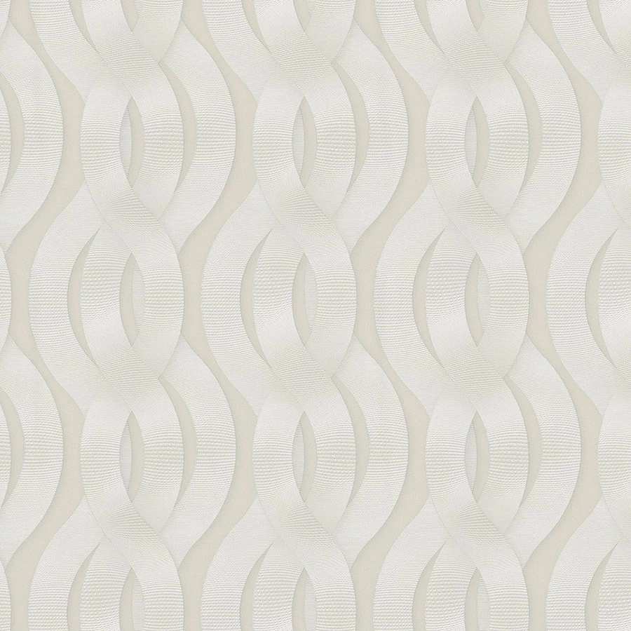 Colani Vliestapete Legend Welle Creme-grau Glanz 59802 3 Colani Vliestapete Legend Welle Creme-grau Glanz 59802