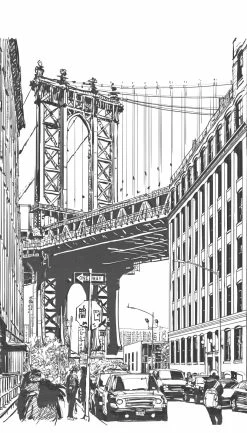 Digitaldruck New York Häuser Weiß Schwarz ML3601 5 Digitaldruck New York Häuser Weiß Schwarz ML3601 -Orex Verkäufe Digitaldruck New York Haeuser Weiss Schwarz ML3601 63217726 1