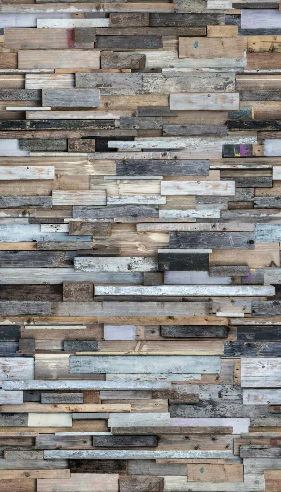 Digitaldruck Vlies-Fototapete 3D Holzwand Bunt | EP6001 3 Digitaldruck Vlies-Fototapete 3D Holzwand Bunt | EP6001