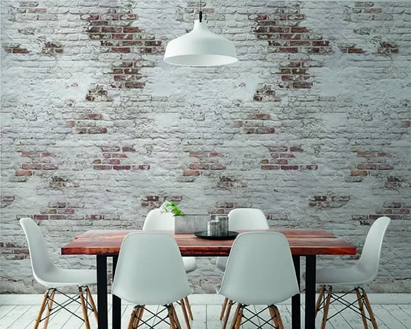 Digitaldruck Vlies-Fototapete Backstein Wand Weiss | EP6101 3 Digitaldruck Vlies-Fototapete Backstein Wand Weiss | EP6101