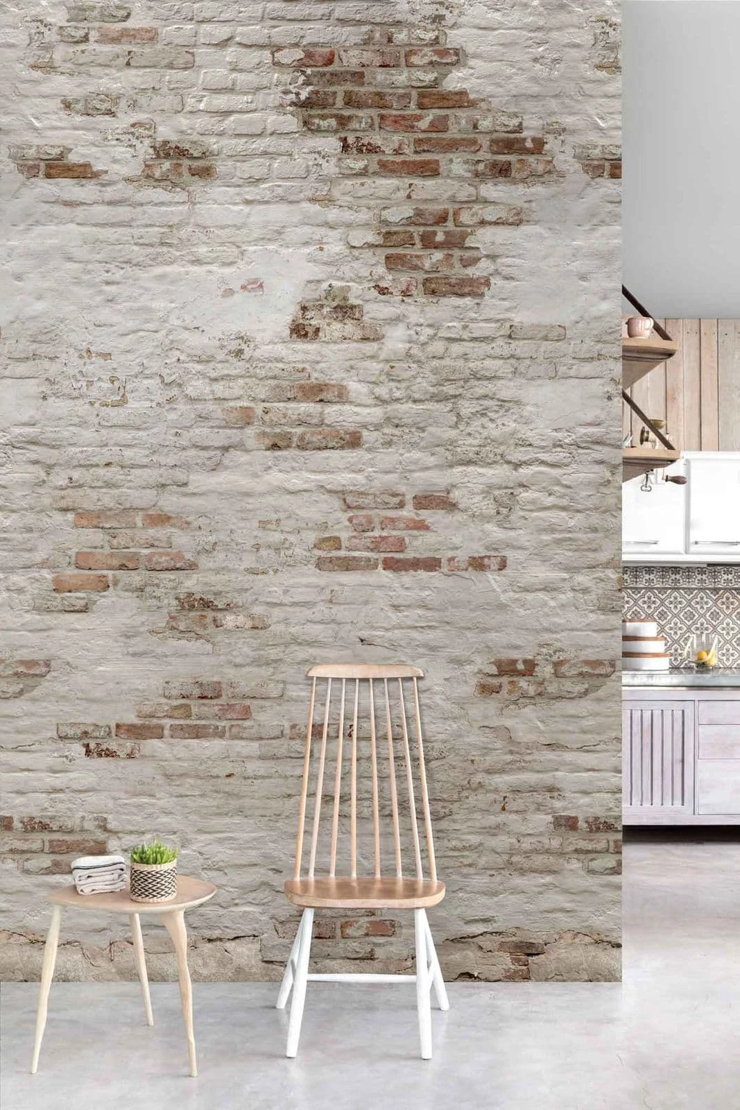 Digitaldruck Vlies-Fototapete Backstein Wand Weiss | EP6101 4 Digitaldruck Vlies-Fototapete Backstein Wand Weiss | EP6101 – Bild 2