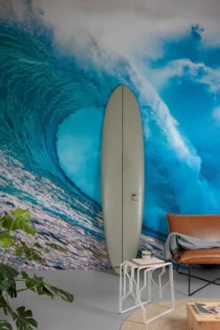 Digitaldruck Welle Wasser Blau Türkis Weiß ML1301 -Orex Verkäufe Digitaldruck Welle Wasser Blau Tuerkis Weiss ML1301 63217699 1