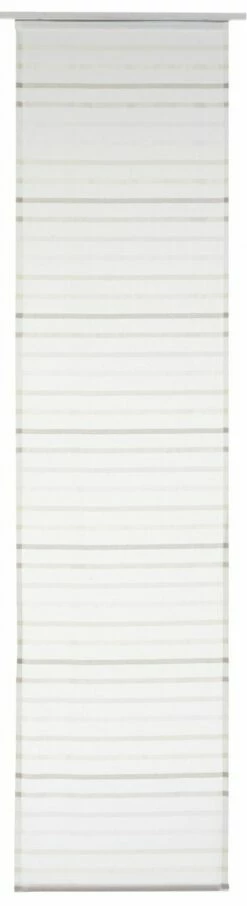Flächenvorhang 60x245 Cm Streifen Beige 196257