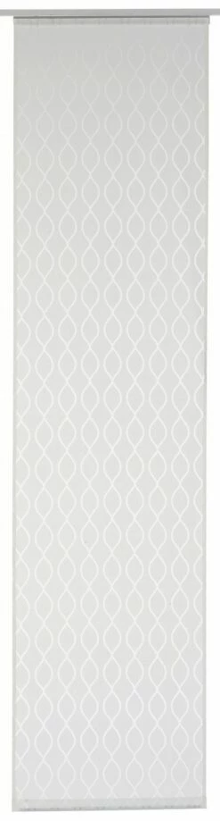 Flächenvorhang 60x245cm Design Weiß 196479