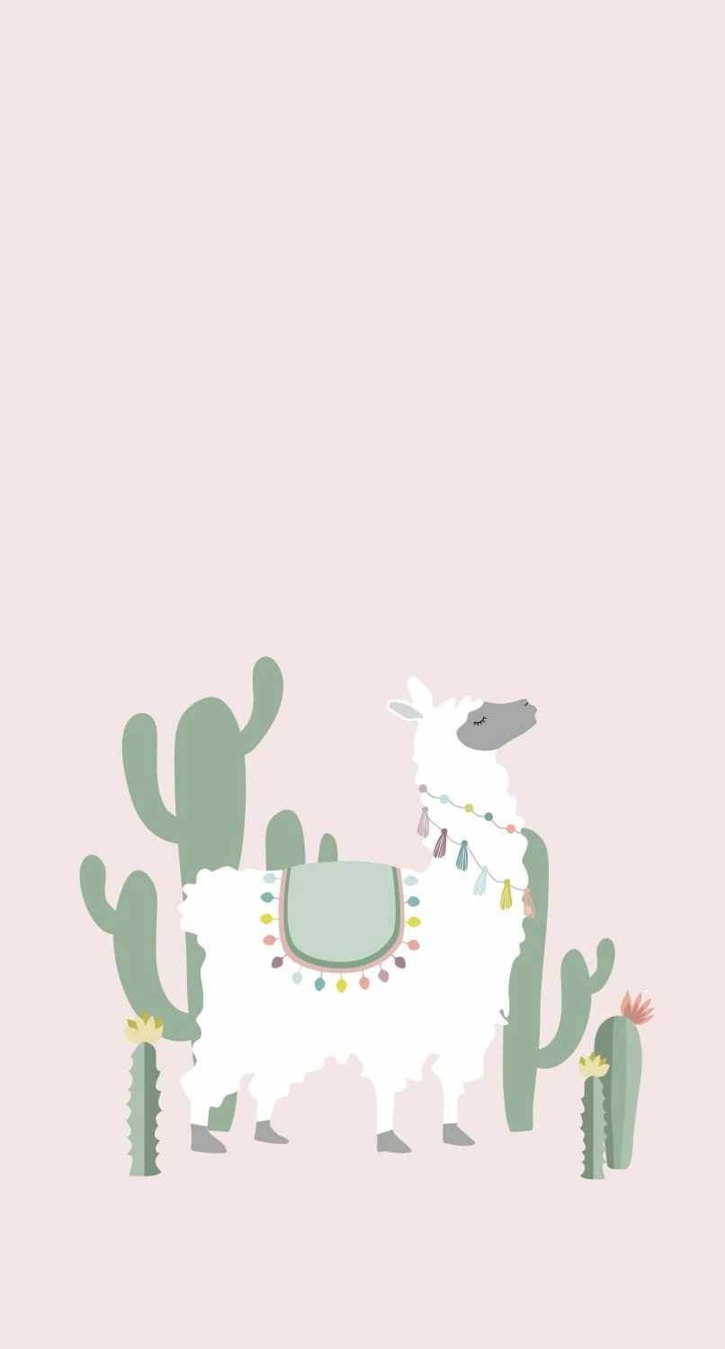 Fototapete Kinderzimmer 158926 Alpaka Rosa Grün Weiß 3 Fototapete Kinderzimmer 158926 Alpaka Rosa Grün Weiß
