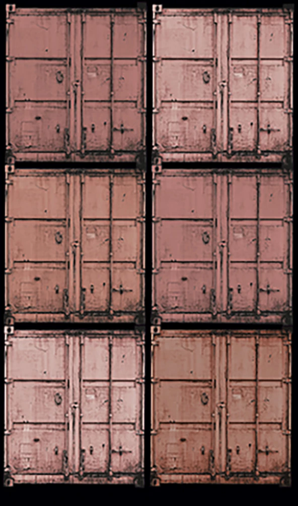 Fototapete Vlies Container Schiff Metall Rot-braun 47216 4 Fototapete Vlies Container Schiff Metall Rot-braun 47216 – Bild 2