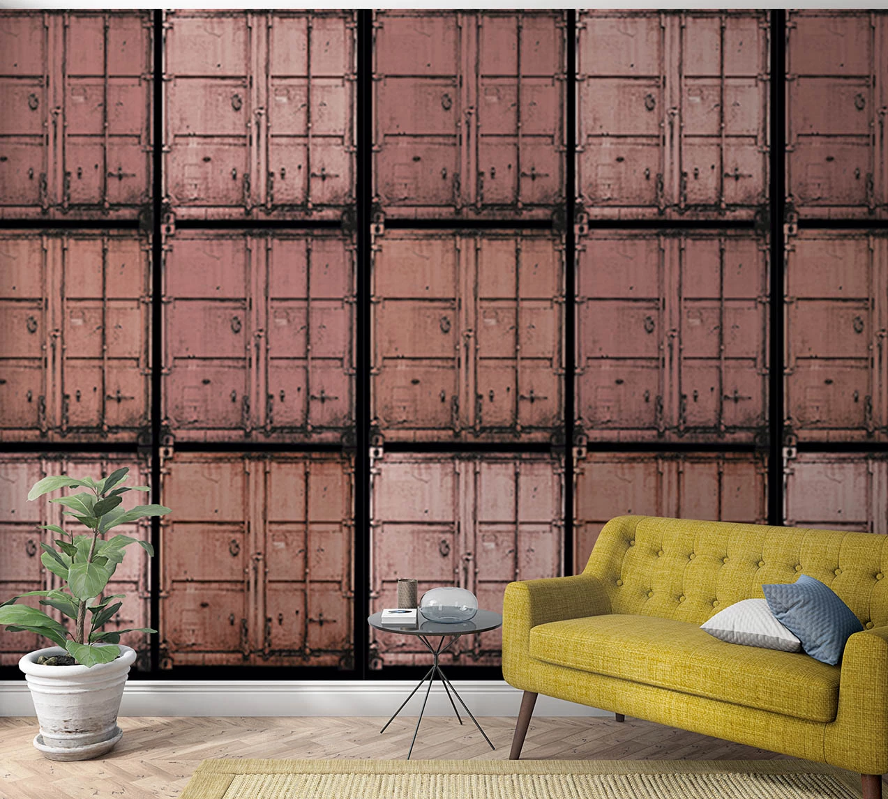 Fototapete Vlies Container Schiff Metall Rot-braun 47216 3 Fototapete Vlies Container Schiff Metall Rot-braun 47216