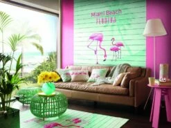 Fototapete Vlies Flamingo Miami Beach Florida 225x300cm 5 Fototapete Vlies Flamingo Miami Beach Florida 225x300cm -Orex Verkäufe Fototapete Vlies Flamingo Miami Beach Florida 25 1