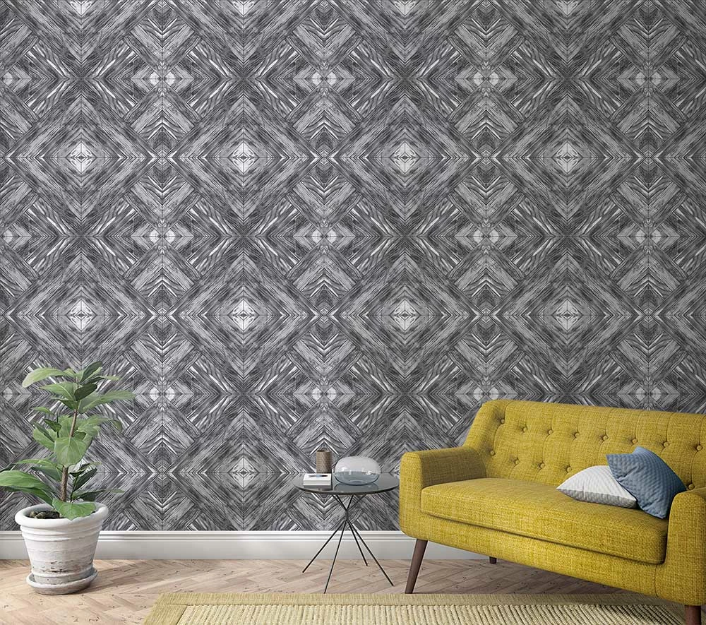 Fototapete Vlies Grafisch Holz-Optik Grau Weiß 47250 3 Fototapete Vlies Grafisch Holz-Optik Grau Weiß 47250