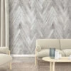 Fototapete Vlies Holz Zick-Zack-Muster Grau 47248 2 Fototapete Vlies Holz Zick-Zack-Muster Grau 47248 -Orex Verkäufe Fototapete Vlies Holz Zick Zack Muster grau 47248 63210699 1