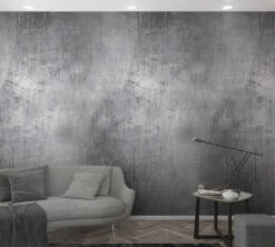 Fototapete Vlies Metall Nieten Industrial Grau 47212