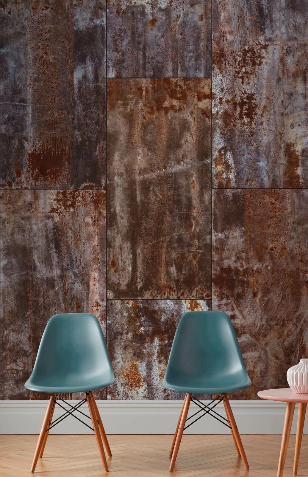 Rasch Fototapete Vlies 940909 Metall Platten Grau Braun 3 Rasch Fototapete Vlies 940909 Metall Platten Grau Braun