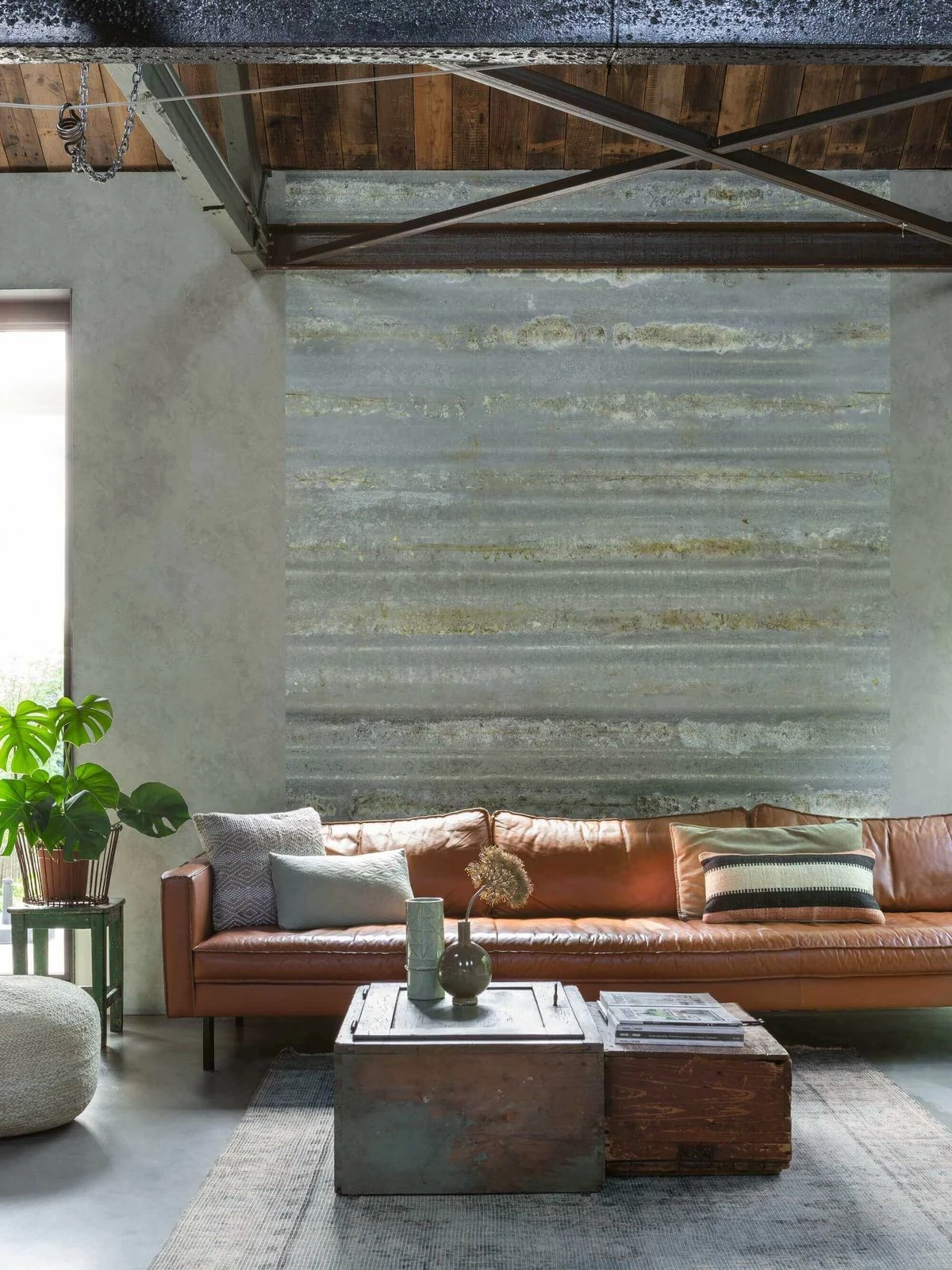 Fototapete Vlies Rasch Metall Used Grau Bronze 425772 4 Fototapete Vlies Rasch Metall Used Grau Bronze 425772 – Bild 2