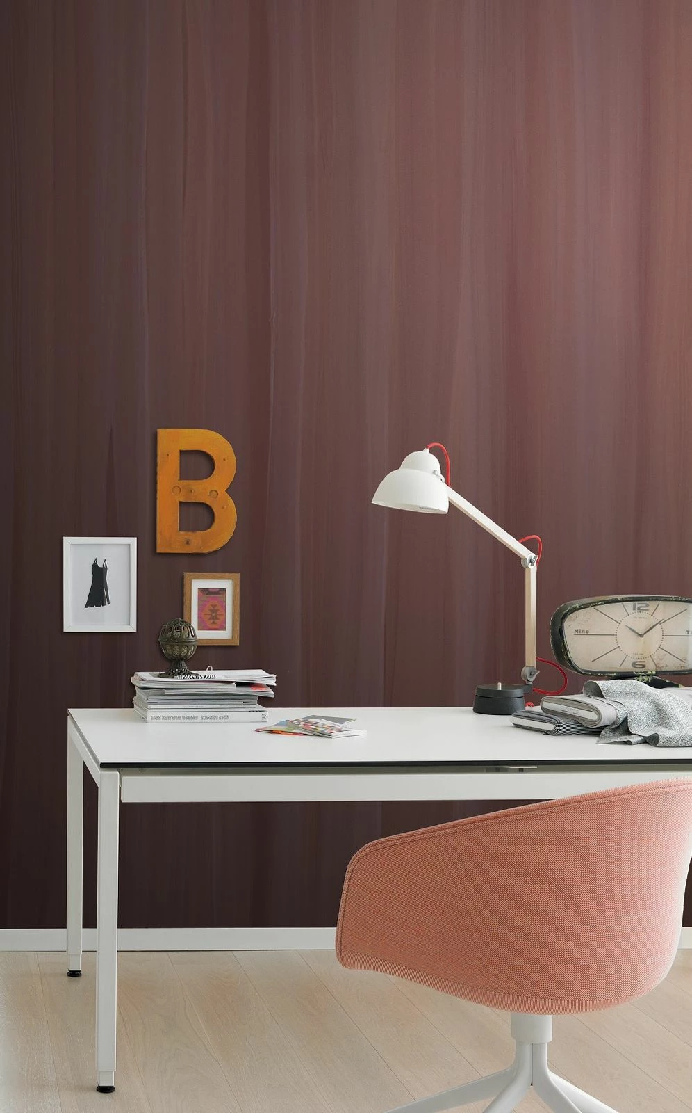 Fototapete Vlies Rasch Streifen Rot-braun 425758 3 Fototapete Vlies Rasch Streifen Rot-braun 425758