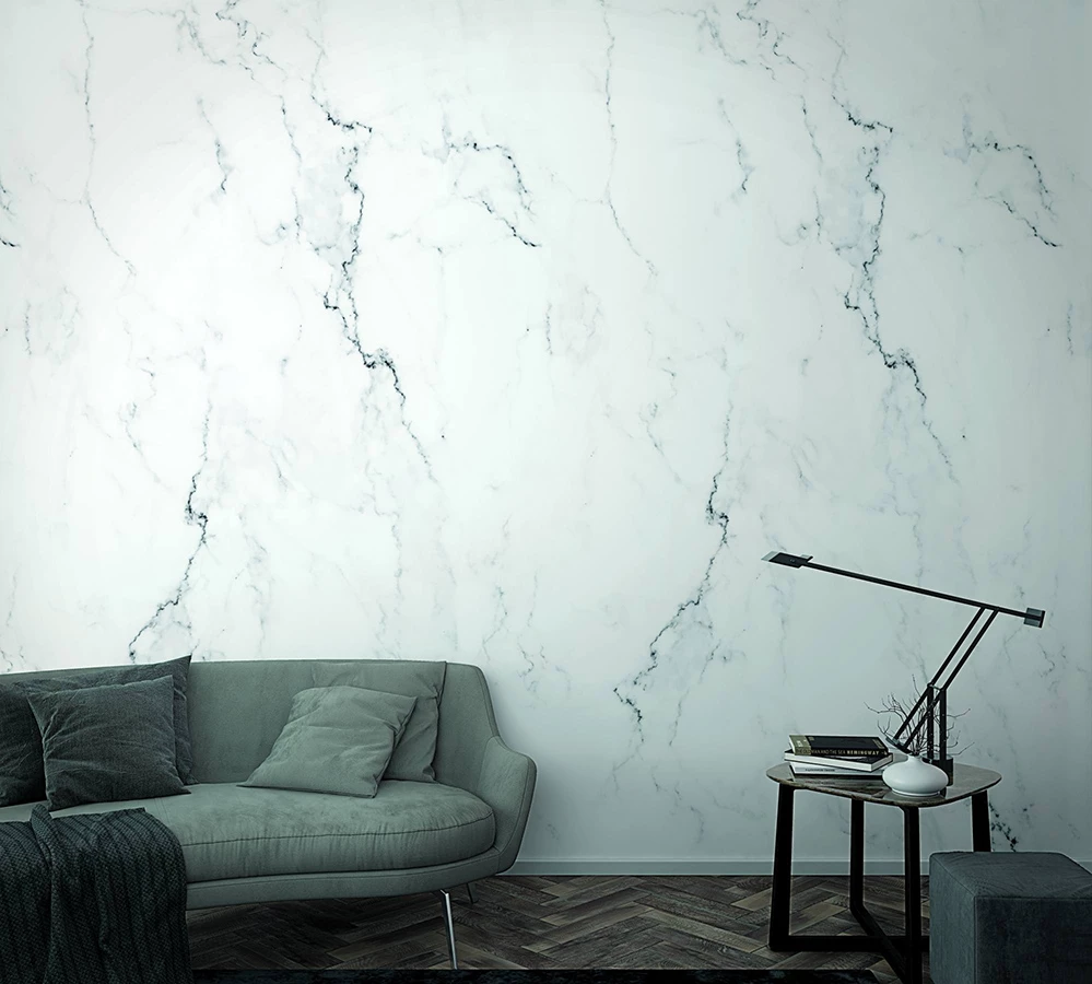 Fototapete Vlies Stein Marmor-Design Weiss Schwarz 47266 3 Fototapete Vlies Stein Marmor-Design Weiss Schwarz 47266