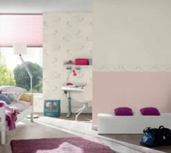 Kindertapete Einhorn Floral Weiß Rosa Glitzer 36989-1 -Orex Verkäufe Kindertapete Einhorn Floral weiss rosa Glitzer 36989 1 191720 1