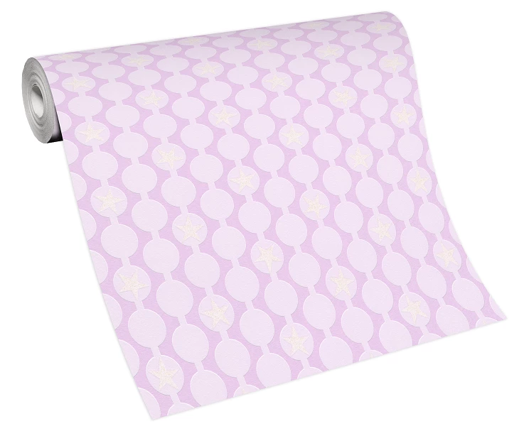 Kindertapete Sweet And Cool Sterne Und Kreise Rosa 10162-05 5 Kindertapete Sweet And Cool Sterne Und Kreise Rosa 10162-05 – Bild 3
