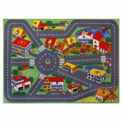 Kinderteppich Crooz WASCHBAR Rutschhemmend 95x133 Cm