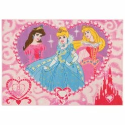 Kinderteppich Princess Jewels Prinzessin 95x133 Cm Rosa