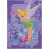 Kinderteppich Tinkerbell Tropical 95x133 Cm In Lila -Orex Verkäufe Kinderteppich Tinkerbell Tropical Teppich Spieltep