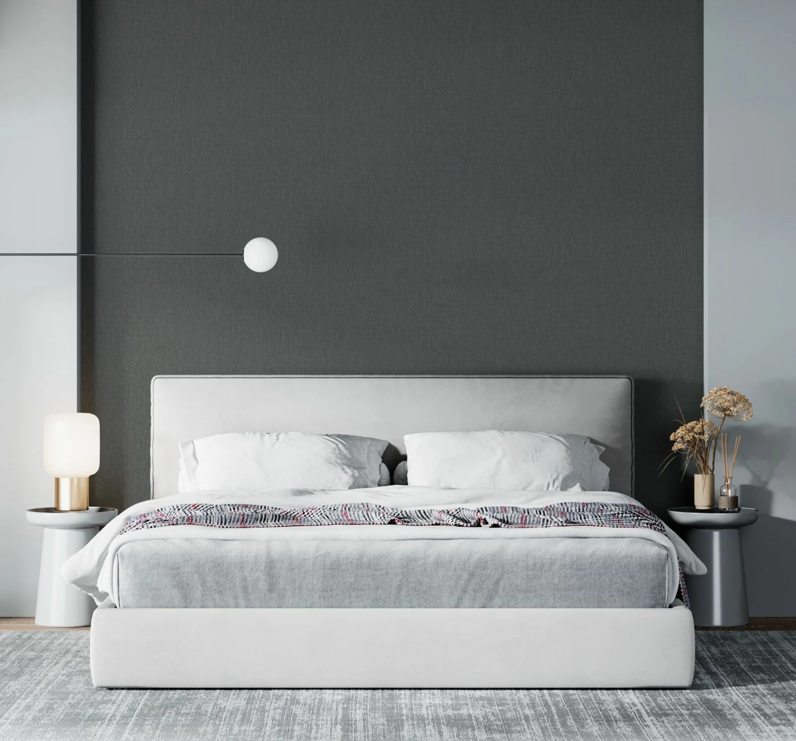 Marburg Vliestapete Uni Dunkelgrau 33967 Botanica 5 Marburg Vliestapete Uni Dunkelgrau 33967 Botanica – Bild 3