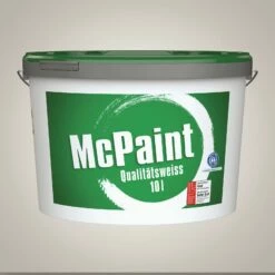 McPaint Qualitätsweiss Decken- Und Wandfarbe 10l