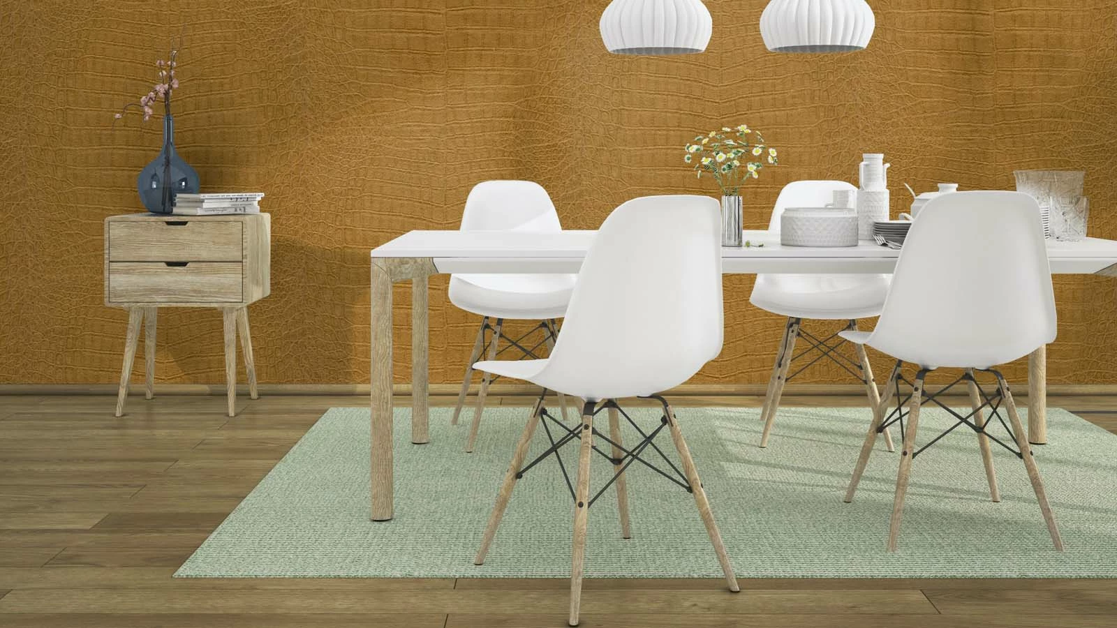 Vliestapete Rasch 751369 Kroko Optik Gold Metallic 3 Vliestapete Rasch 751369 Kroko Optik Gold Metallic