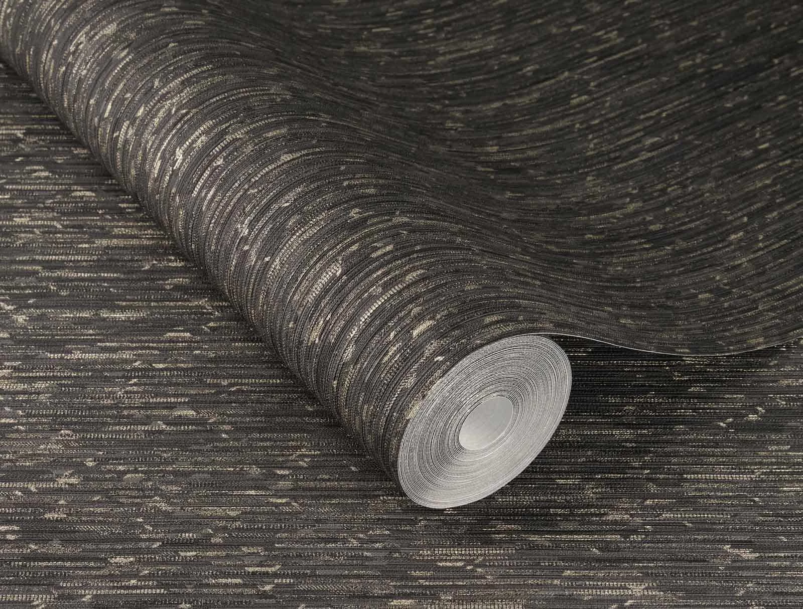 Vliestapete Rasch Schwarz Gold Dreiecke Muster 844269 5 Vliestapete Rasch Schwarz Gold Dreiecke Muster 844269 – Bild 3