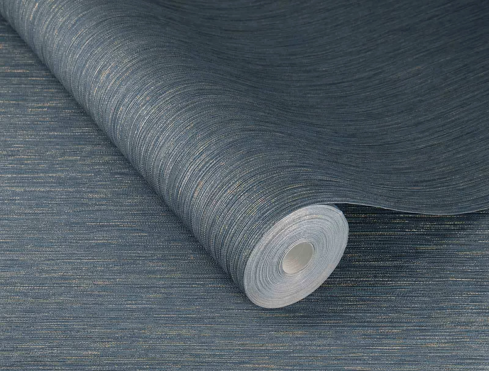 Vliestapete Rasch Blau Gold Einfarbig Linien 844436 5 Vliestapete Rasch Blau Gold Einfarbig Linien 844436 – Bild 3