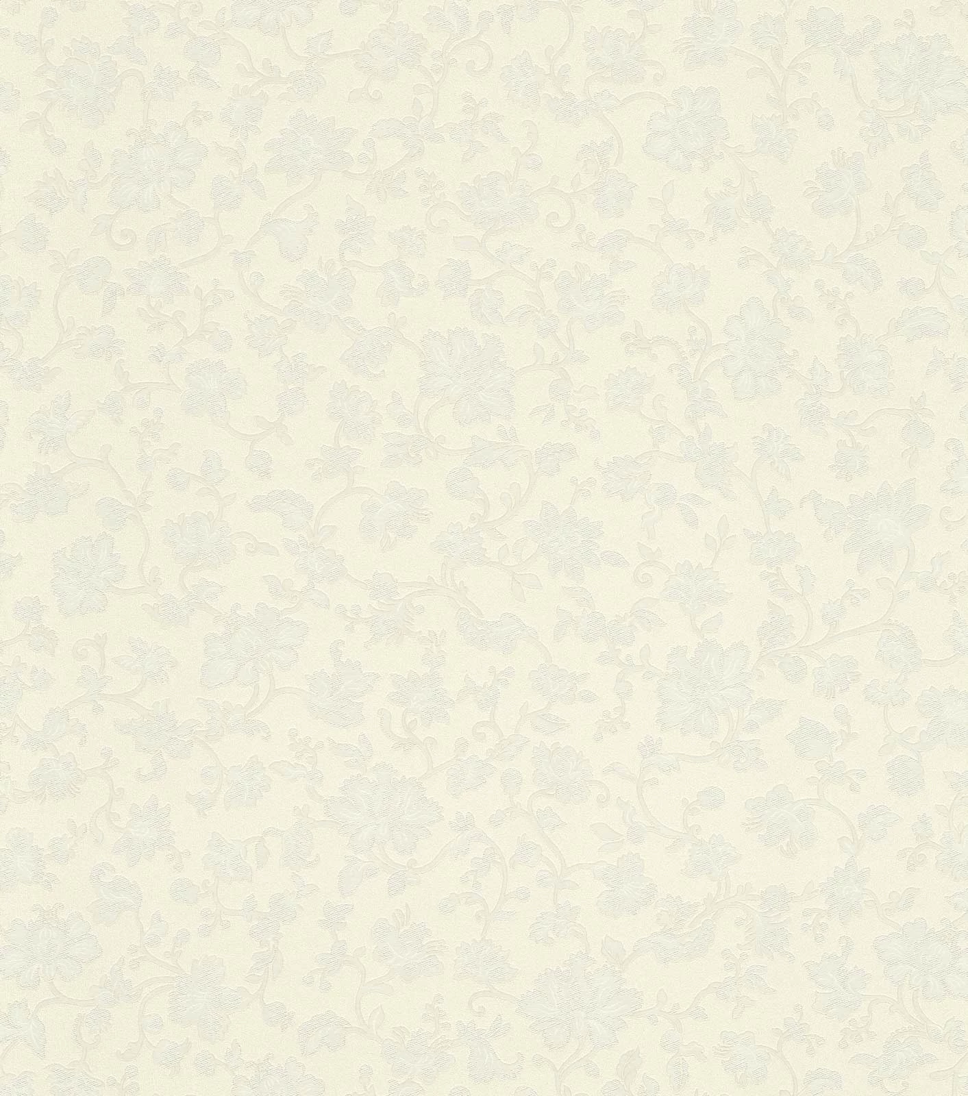 Satintapete Ranken Creme Glanz Rasch Trianon 532425 3 Satintapete Ranken Creme Glanz Rasch Trianon 532425