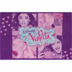 Spielteppich Disney Violetta Mädchen Kinderteppich 95x133 Cm