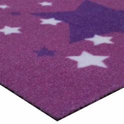 Kinderteppich Einhorn WASCHBAR Rutschhemmend 95x133cm -Orex Verkäufe Spielteppich Einhorn Maedchen Kinder Lila WASCHB 5