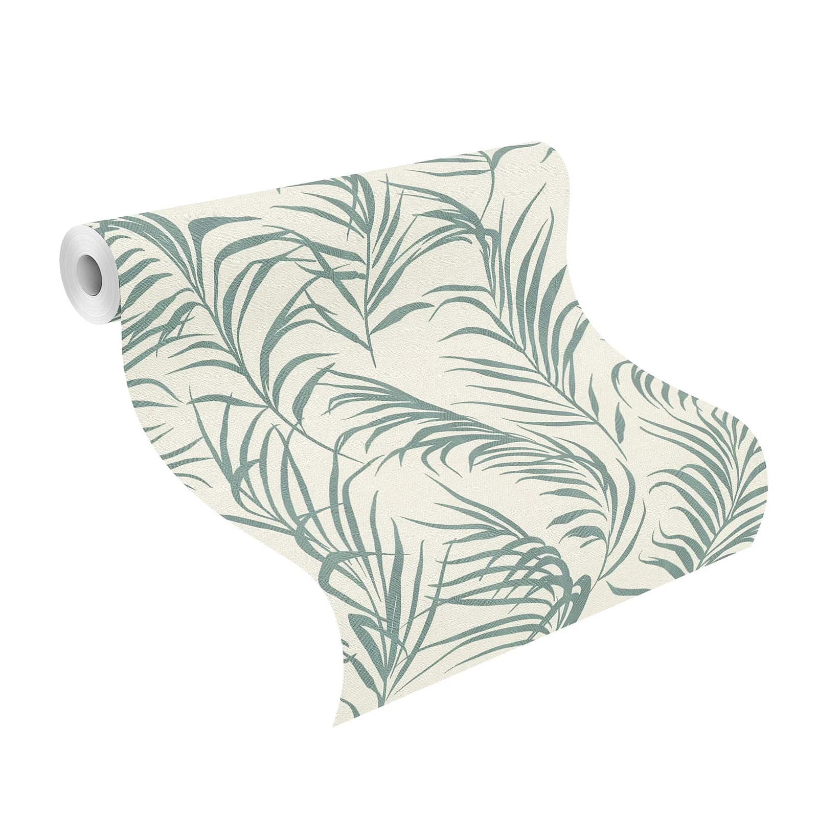 Tapete Barbara Home Collection Blätter Weiß-Dunkelgrün 4 Tapete Barbara Home Collection Blätter Weiß-Dunkelgrün – Bild 2
