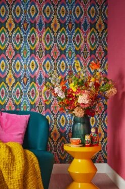 Tapete Barbara Home Collection Retro Pop Bunt -Orex Verkäufe Tapete Barbara Home Collection Retro Pop Bunt 63212138 1