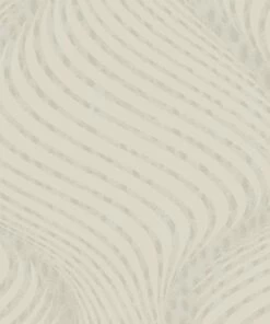 Tapete Vlies Grafik Glanz-Effekt Creme Marburg 57903