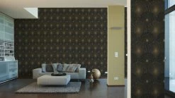 Tapete Grafisch Schwarz Gold AS Creation 30553-1 -Orex Verkäufe Tapete Grafisch schwarz gold AS Creation 30553 1 1