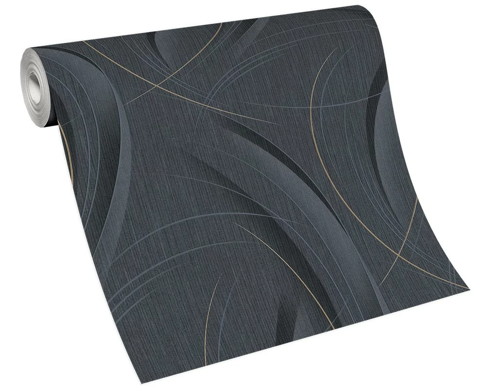 Tapete Guido Maria Kretschmer Schlingen Schwarz 10218-15 7 Tapete Guido Maria Kretschmer Schlingen Schwarz 10218-15 – Bild 5