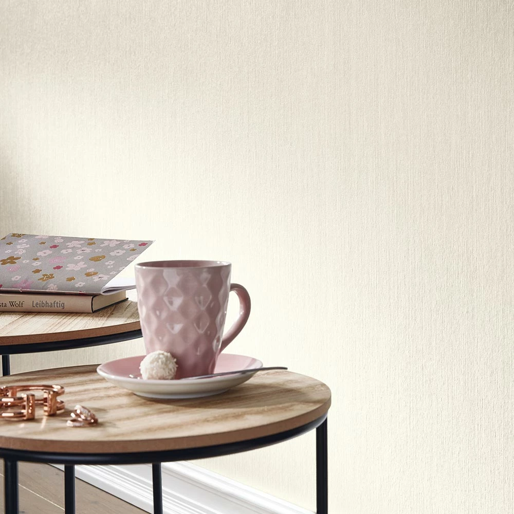 Tapete Guido Maria Kretschmer Uni Creme 10004-14 3 Tapete Guido Maria Kretschmer Uni Creme 10004-14