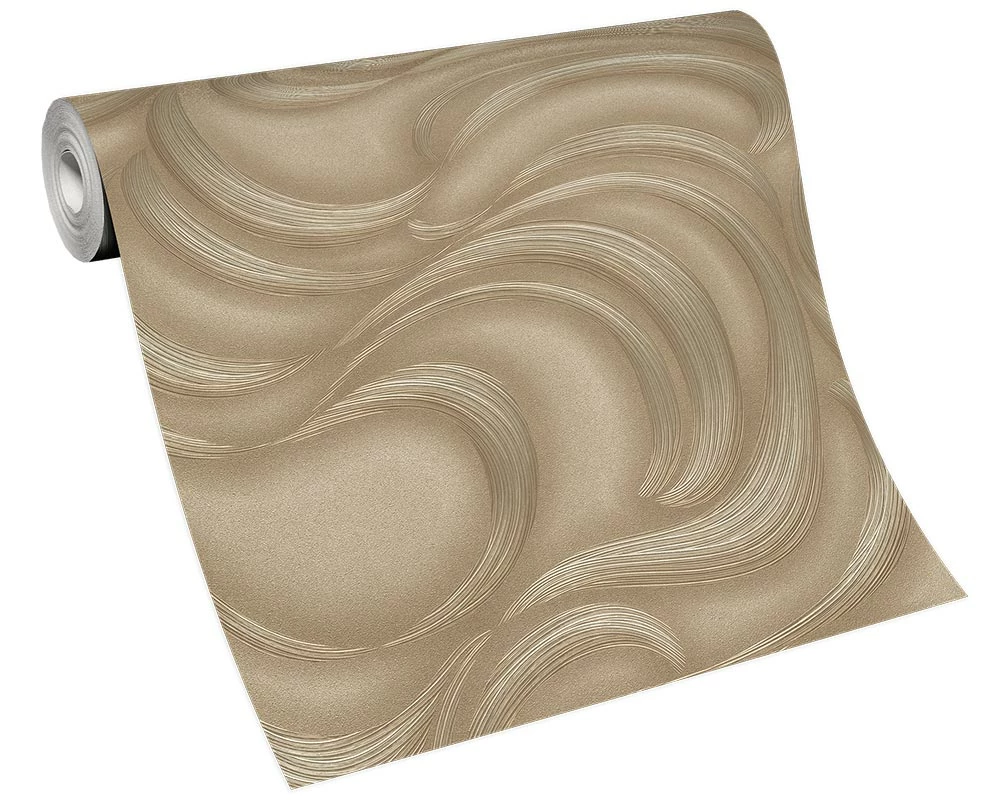 Tapete Guido Maria Kretschmer Wellen Gold 10220-30 7 Tapete Guido Maria Kretschmer Wellen Gold 10220-30 – Bild 5