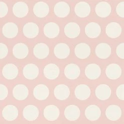Vliestapete Kinder Kreise Rosa Weiß World Wide Walls 128859